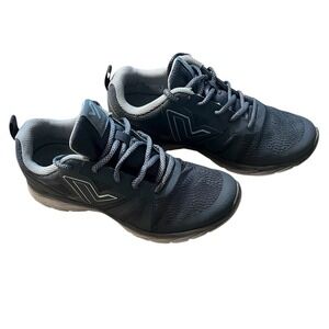 Vionic Womens 335 Miles Walking Shoes Gray Low Top‎ Lace Up 8  GUC Gray